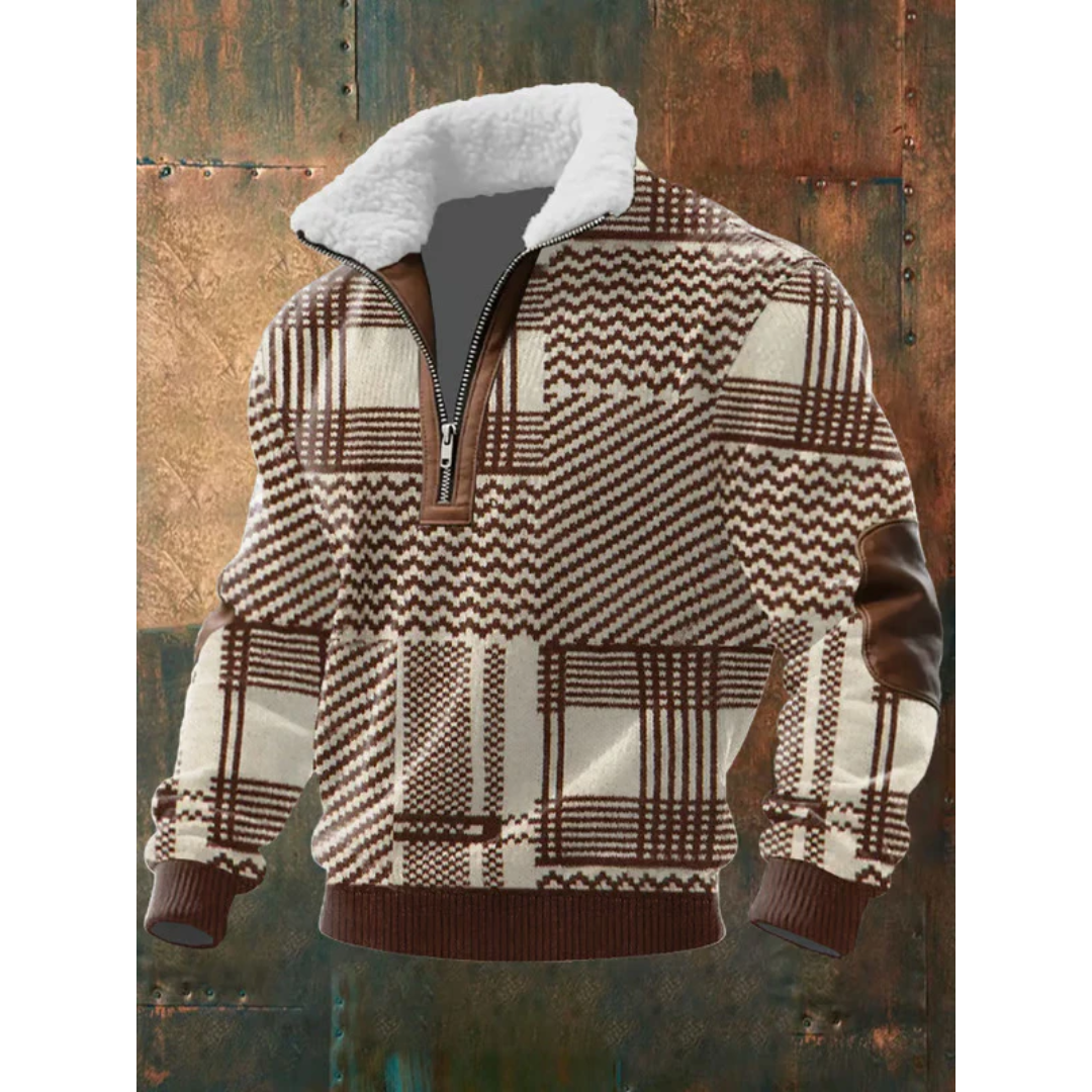Timeless High Neck Fleece Sweater