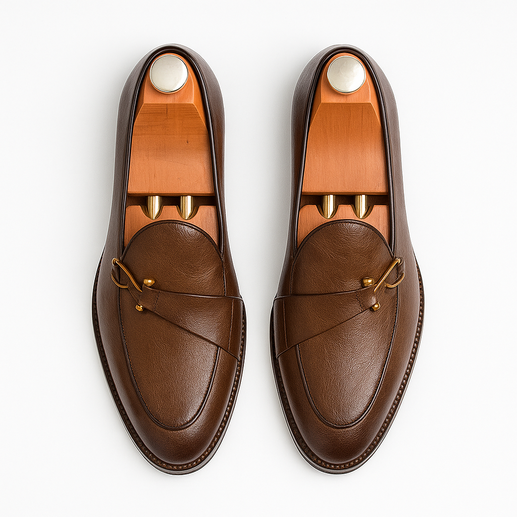 Grayson Genuine Leather Slip-On Shoes
