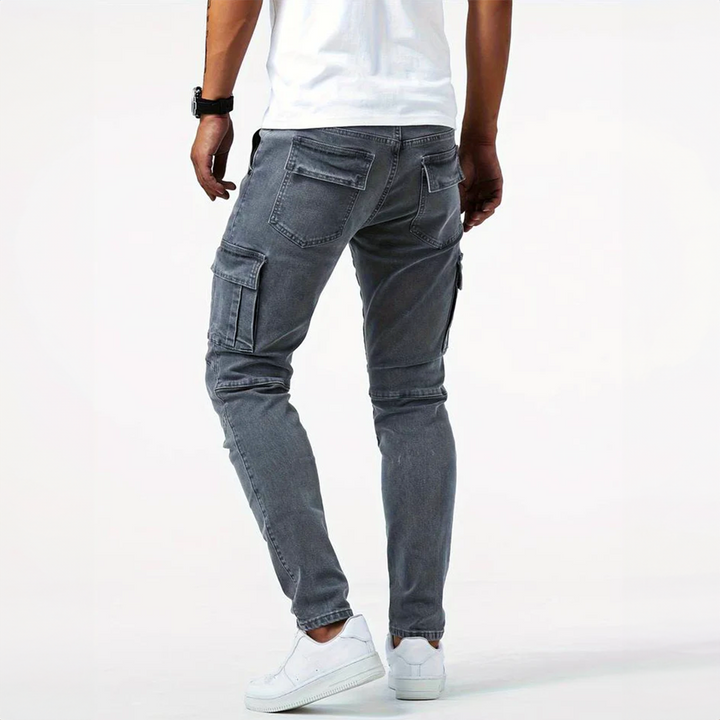 Stretch Cargo Jeans