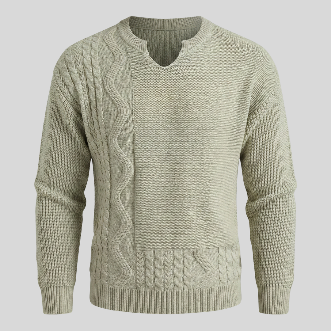 Textured Knit Sweater By Nico