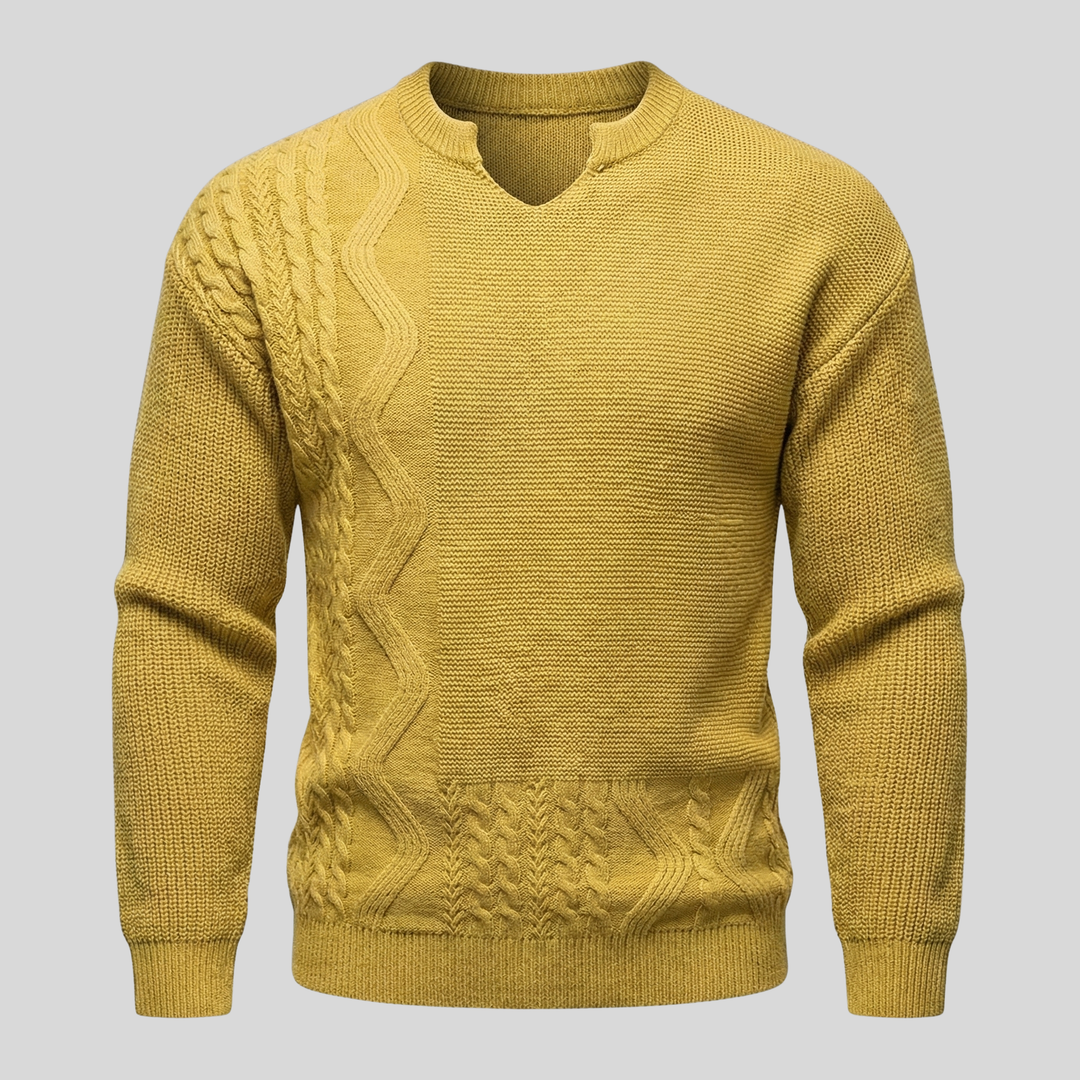 Textured Knit Sweater By Nico