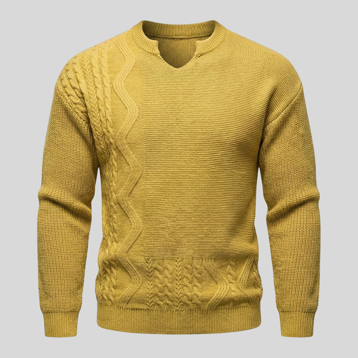 Textured Knit Sweater By Nico