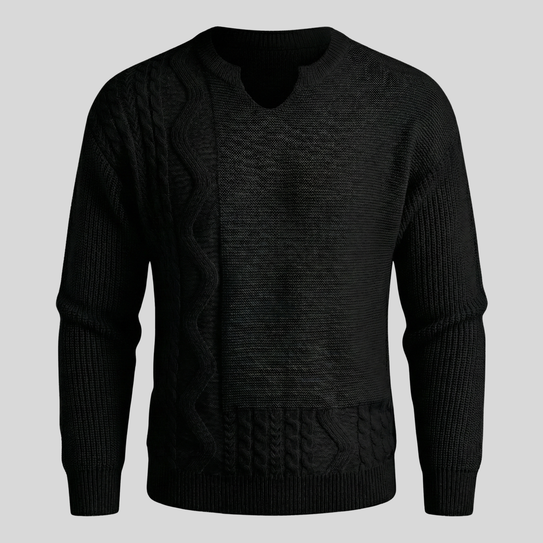 Textured Knit Sweater By Nico