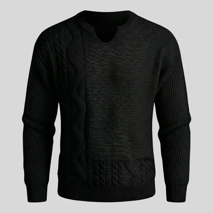 Textured Knit Sweater By Nico