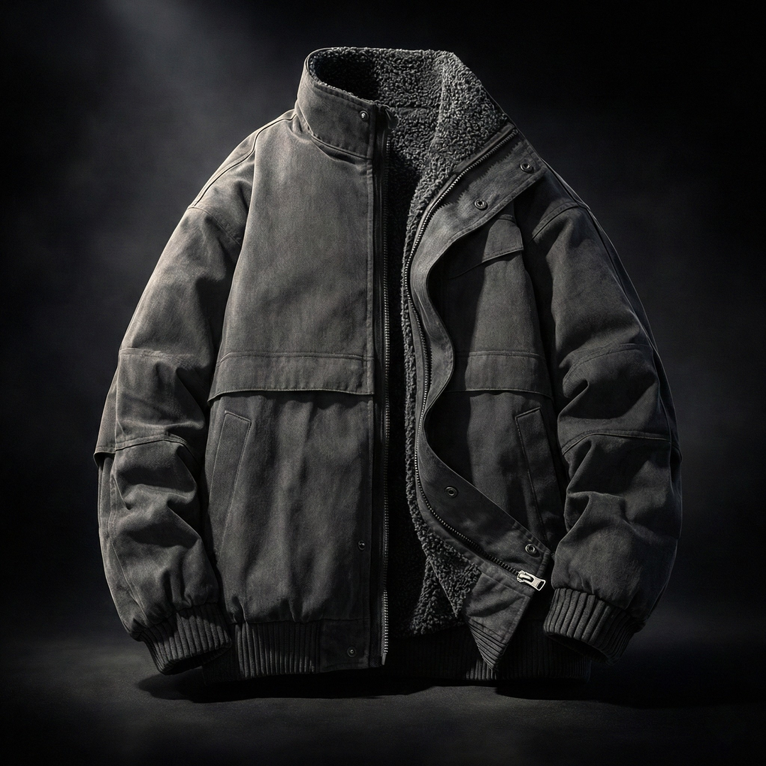 Weston Insulated Utility Jacket With Fleece Lining