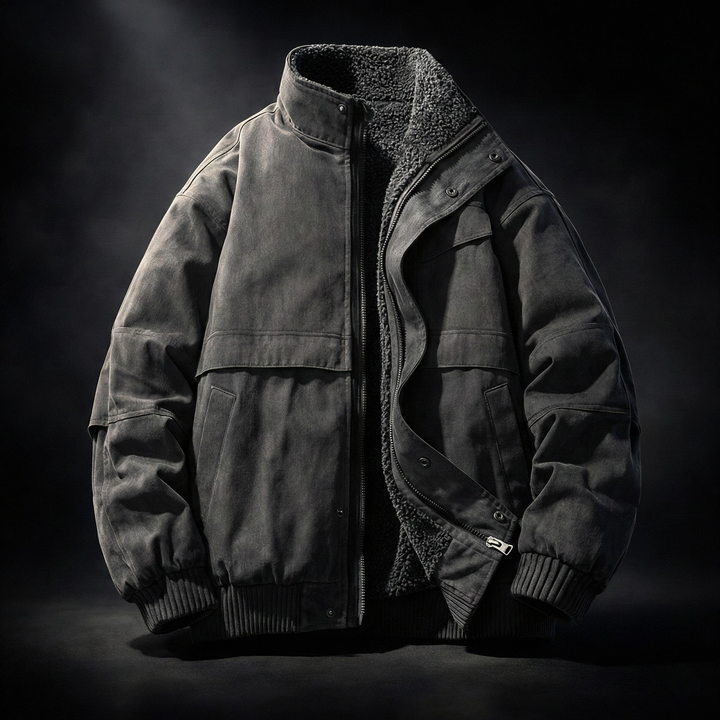 Weston Insulated Utility Jacket With Fleece Lining