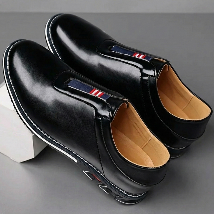 Monarch Leather Easy-On Shoes