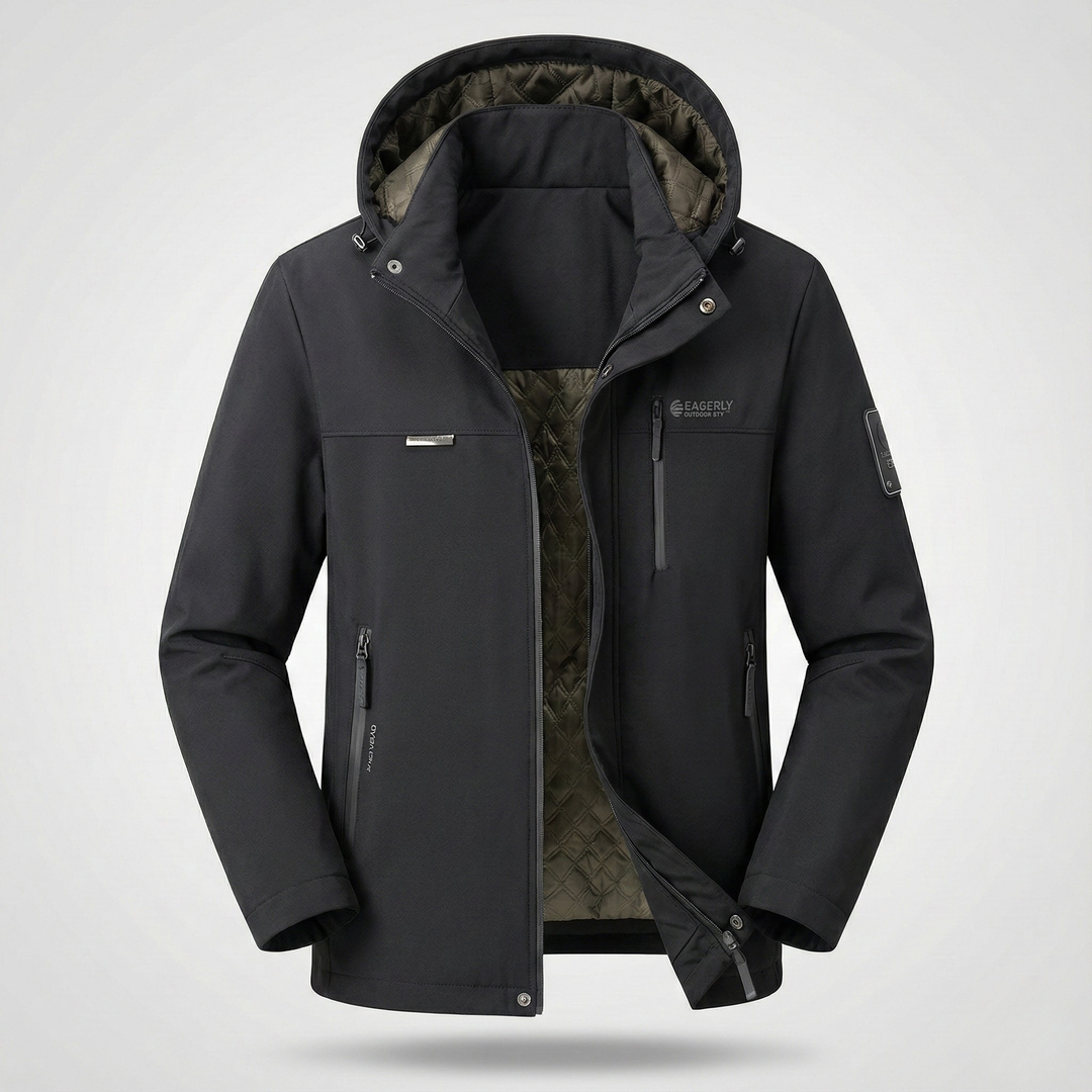 Enthusiastic Hooded Down Jacket