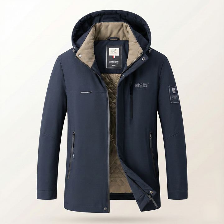 Enthusiastic Hooded Down Jacket