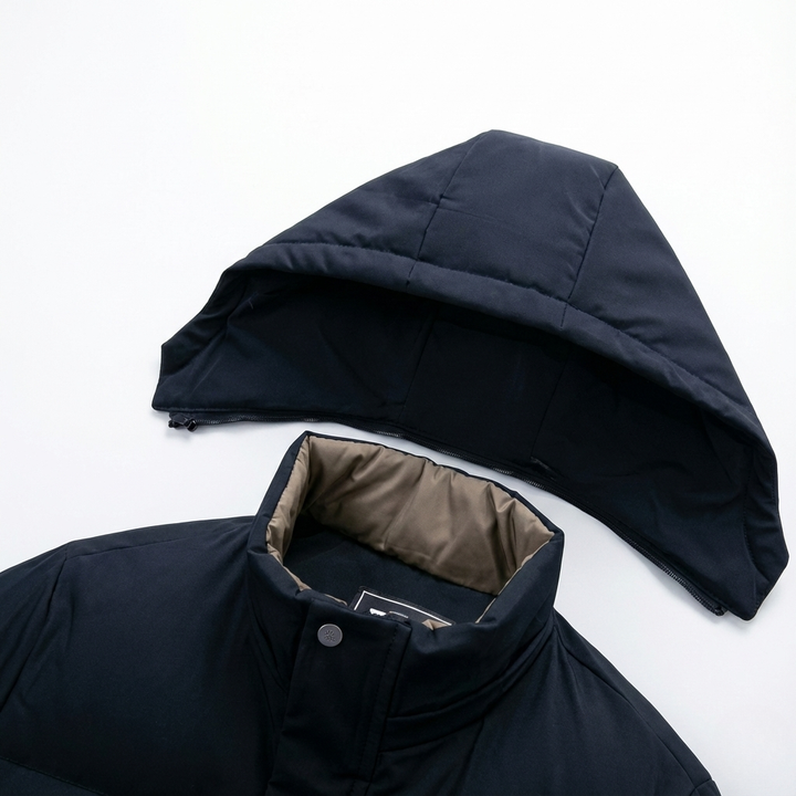 Enthusiastic Hooded Down Jacket