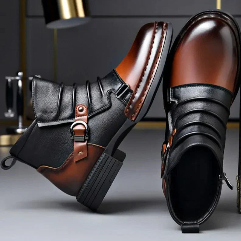 Adler Genuine Leather Ankle Boots