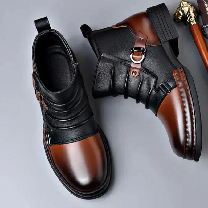 Adler Genuine Leather Ankle Boots