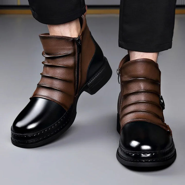Adler Genuine Leather Ankle Boots