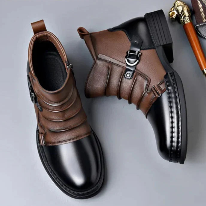 Adler Genuine Leather Ankle Boots