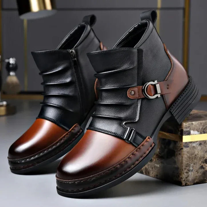 Adler Genuine Leather Ankle Boots