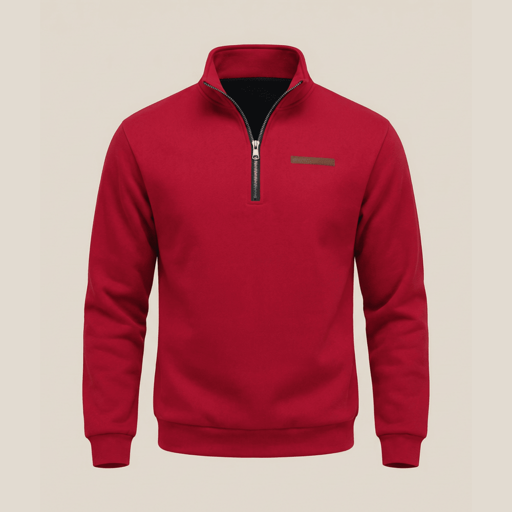 Casual Men'S Fleece Sweatshirt