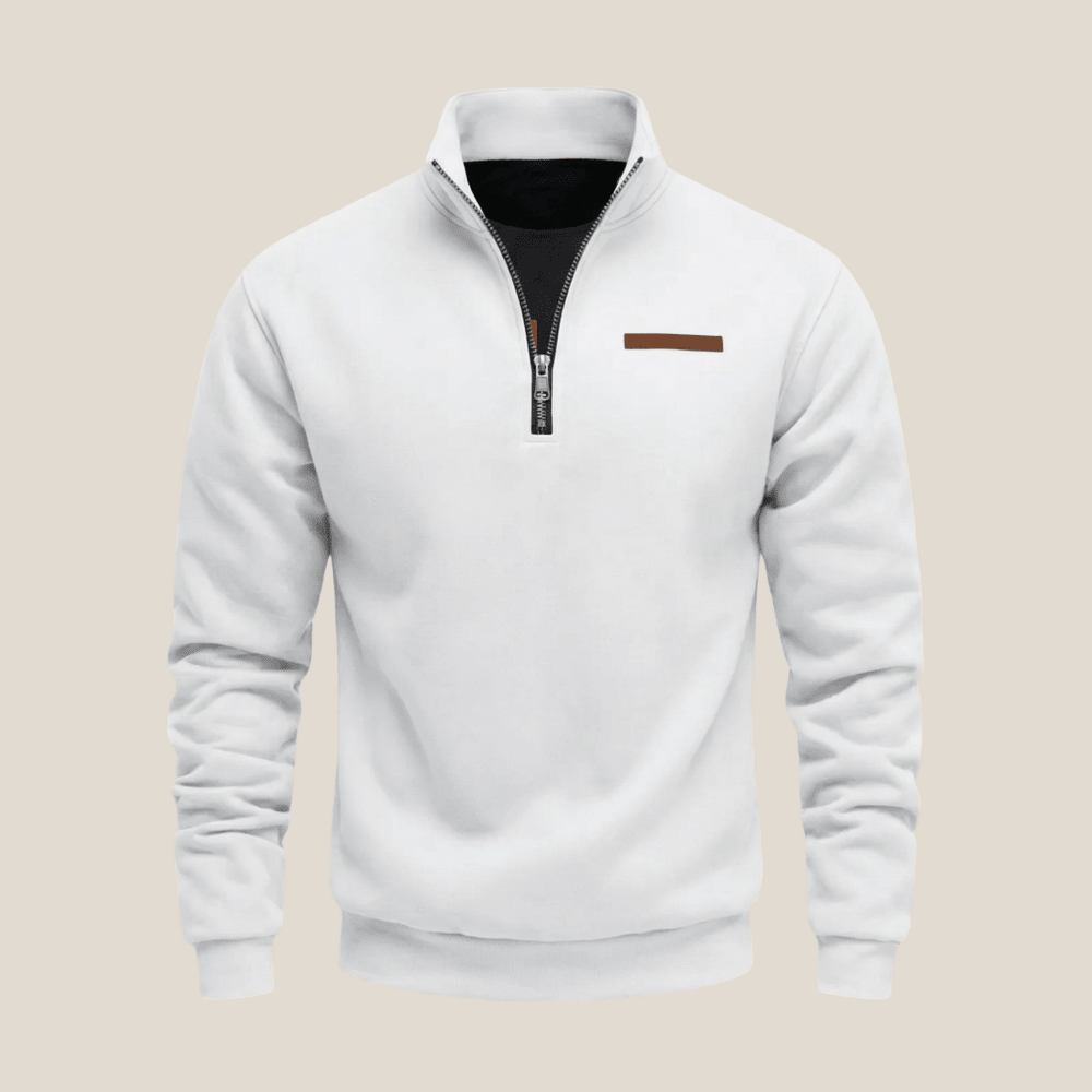 Casual Men'S Fleece Sweatshirt