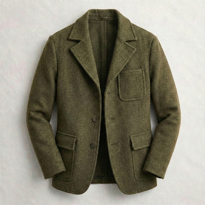 Belvoir Textured Wool Coat