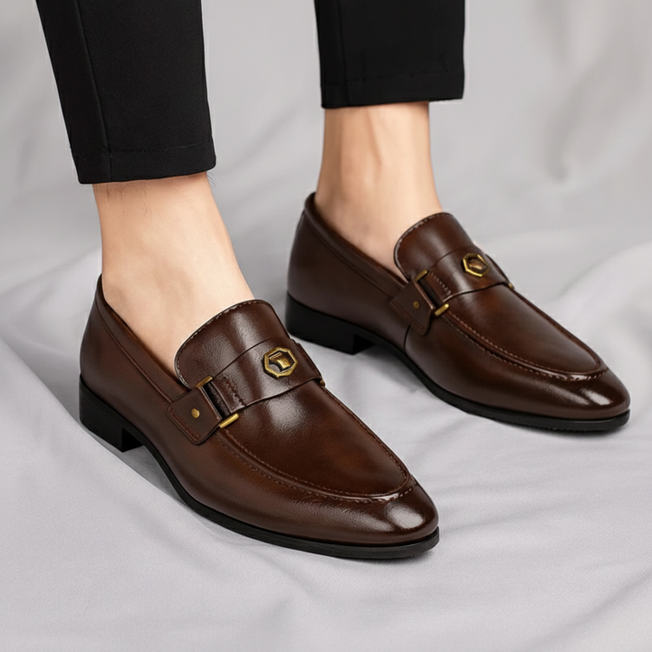 Lombardi Genuine Italian Leather Loafers
