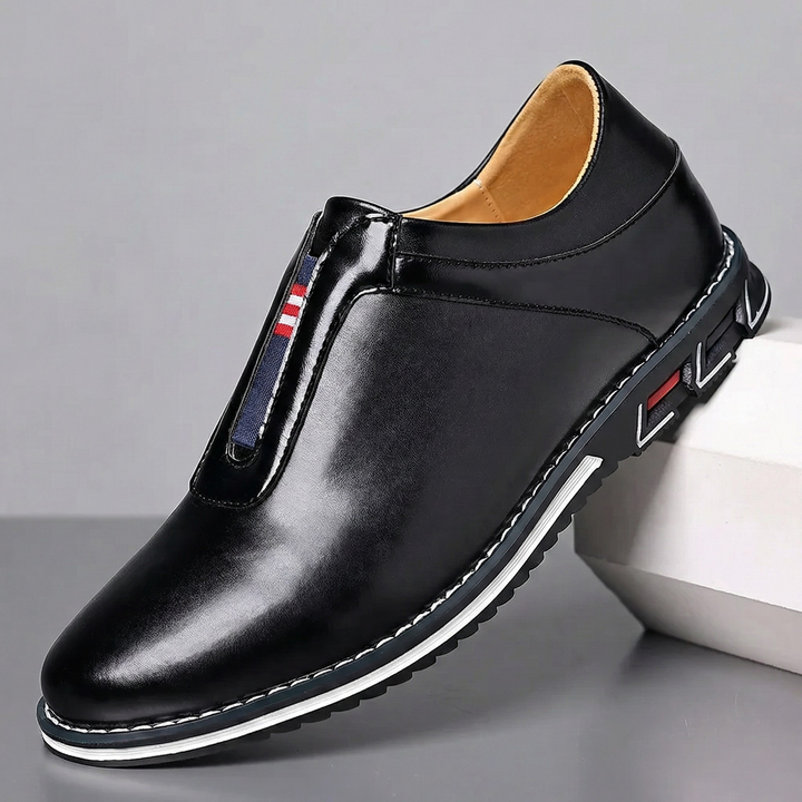 Monarch Leather Easy-On Shoes
