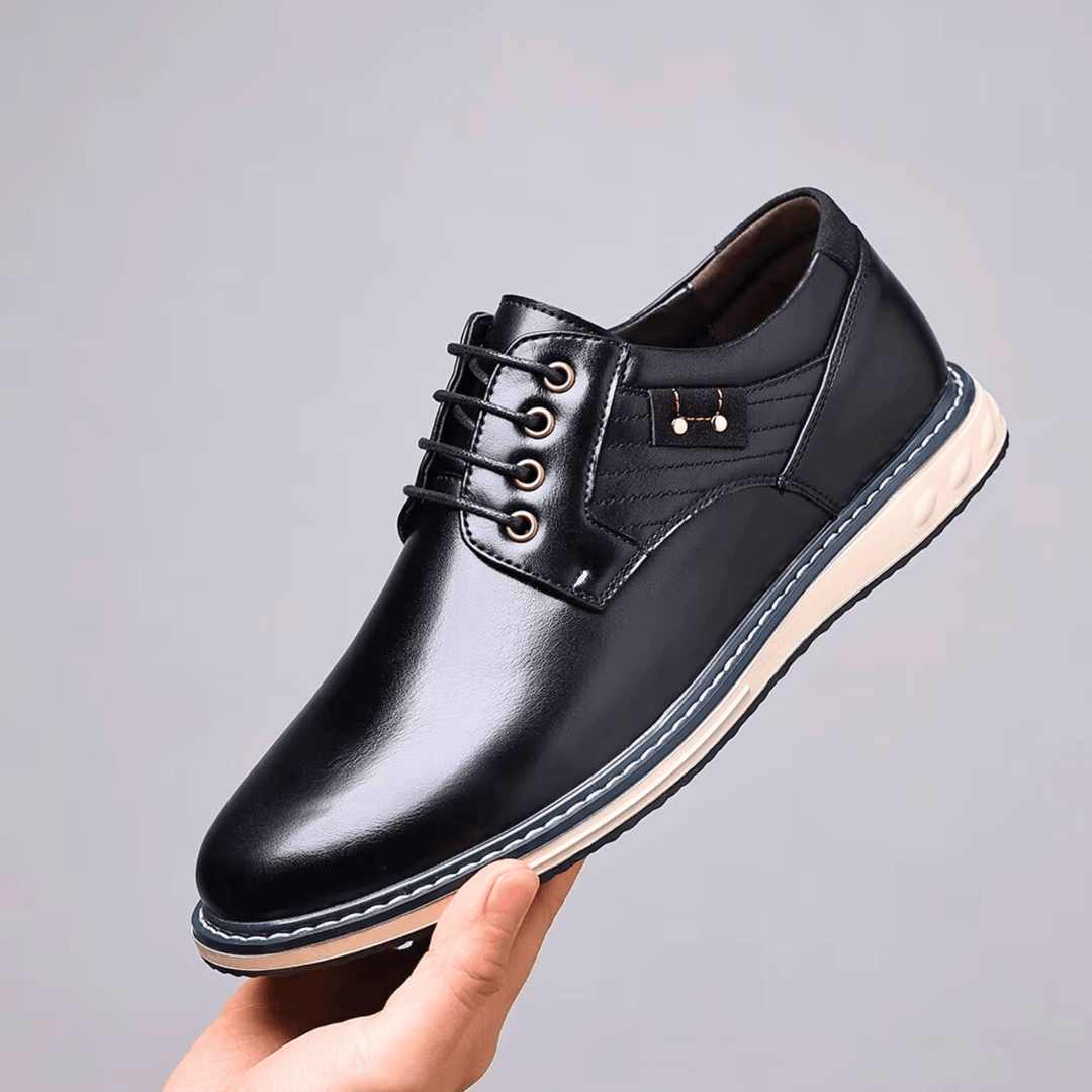 Napoli Genuine Leather Derby Shoes