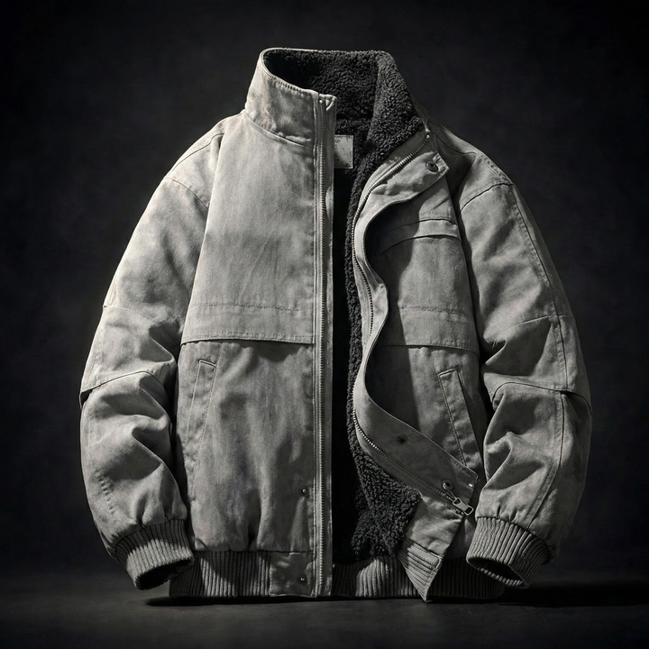Weston Insulated Utility Jacket With Fleece Lining