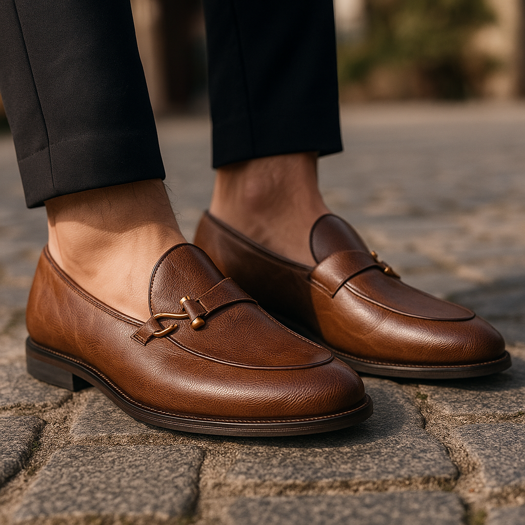 Grayson Genuine Leather Slip-On Shoes