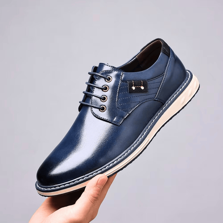 Napoli Genuine Leather Derby Shoes