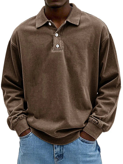 Ideal Relaxed Fit Collared Polo